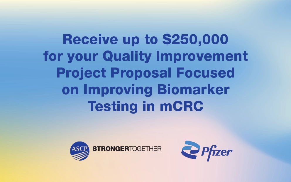 Receive up to $250,000 on your project focused on mCRC QI Testing
