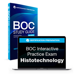 BOC Study Guide: Histotechnology 3rd Edition and BOC Histotechnology (HT) Interactive Practice Exam Bundle