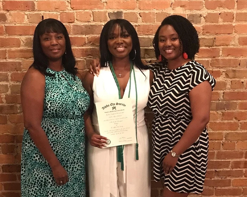 Sheila Washington, Brittany and Amber Jackson