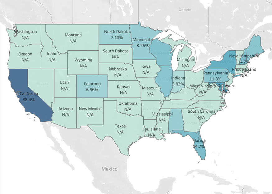 2022 Vacancy Rates by State